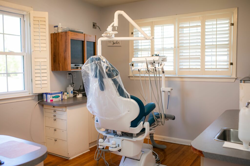 Dentist office and dental chair